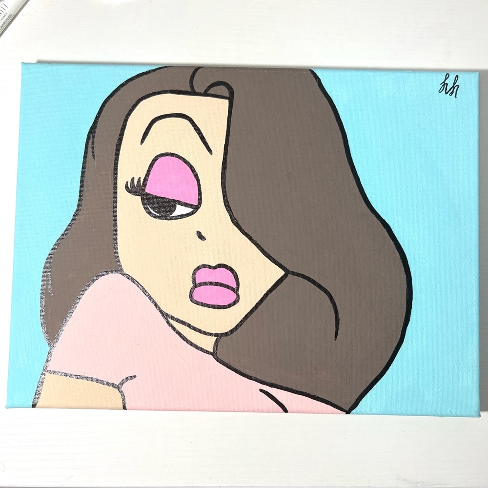 bratz canvas painting ♡ 9x12